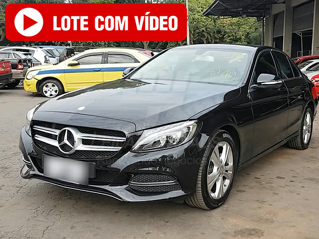 LOTE 005 - Mercedes-Benz C-180 1.6 Turbo 16VFlex 16V Aut. 2017  39.000